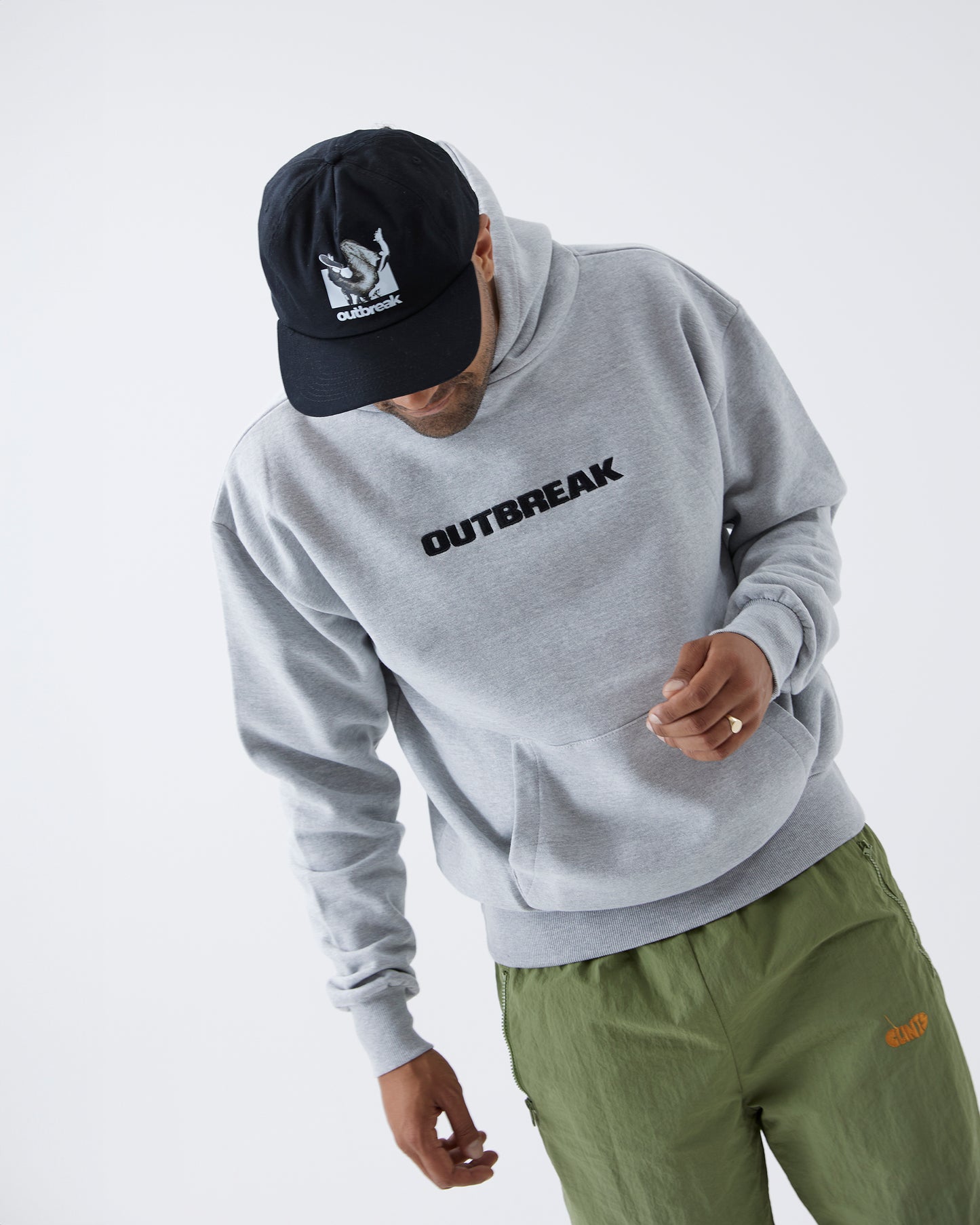 Line-up Hoodie Grey