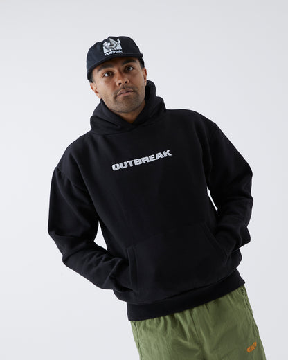 Line-up Hoodie Black