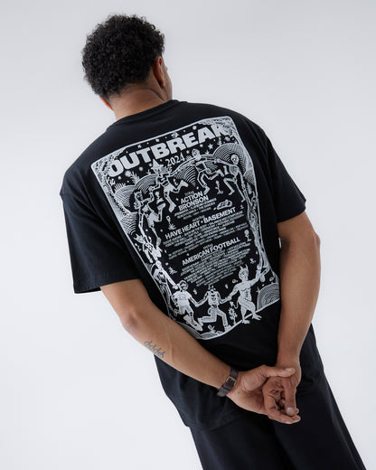 Line-up T-Shirt Black